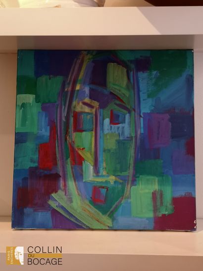 Hélène BROCHET (1948-2023) 
Lot of six paintings...