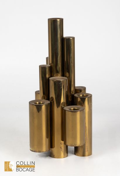 Candlestick
Brass. Circa 1970
Height 25 cm.
A...