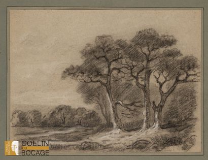 Lot including: 
- Barbizon School
Glade in...
