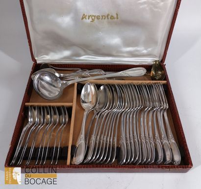 SILVER
Part of a silver-plated menagère