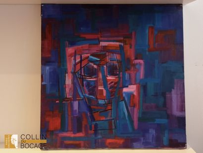 Hélène BROCHET (1948-2023) 
Lot of six paintings...