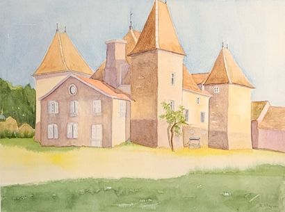 MONIQUE PREVOT
Château de Morteau, Haute...