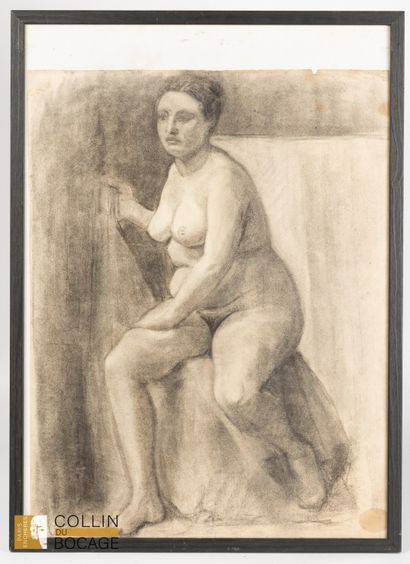 Modern school
Nude woman
charcoal
61 x 47...