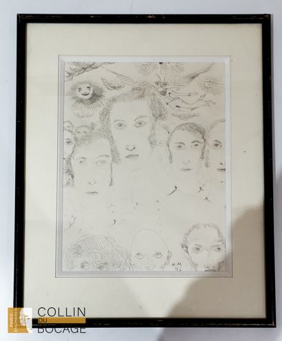 Marcel MARCEAU, known as MIME MARCEAU (1923-2007)
Multiple...