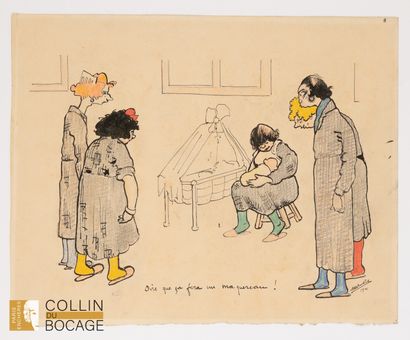School circa 1920
Cartoon 