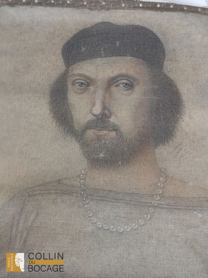 In the style of Renaissance frescoes
pair...