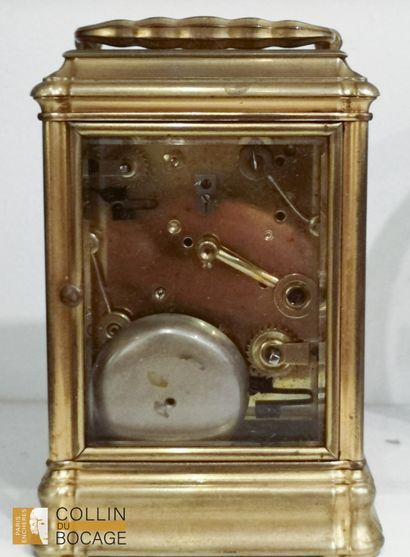Two table clocks and a barometer JAEGER
Brass....