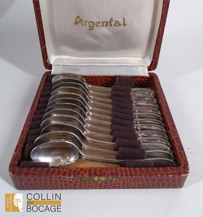 SILVER
Part of a silver-plated menagère