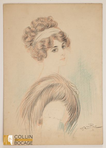 Charles NAILLOD (1876-1941)
Portrait of an...