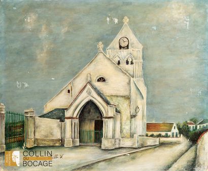 Maurice Utrillo ( in the style of)
The Church...