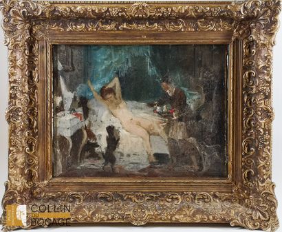 Elemer VAGH-WEINMANN (1906-1990)
Olympia
Canvas
Signed...