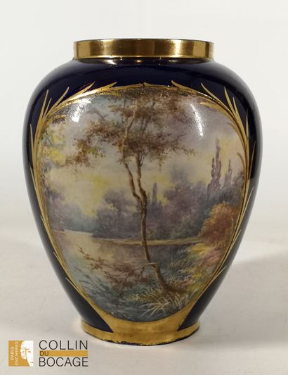 SEVRES (in the taste of) 
Porcelain vase...