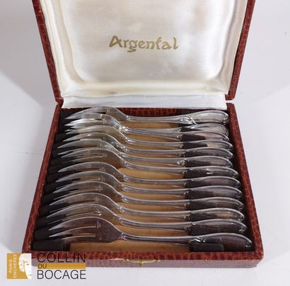 SILVER
Part of a silver-plated menagère