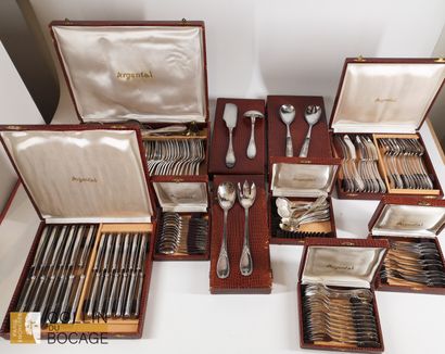 SILVER
Part of a silver-plated menagère