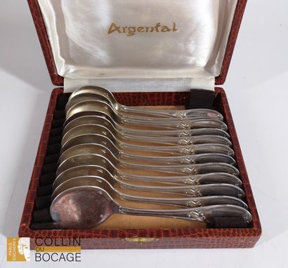 SILVER
Part of a silver-plated menagère