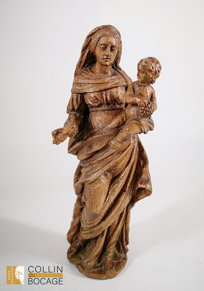 France, 18th century 
Virgin with child and...