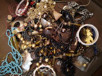 lot of costume jewelry.
Bracelets, necklaces,...