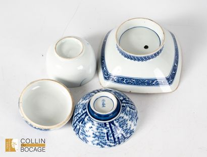 JAPON, XIXème et XXème siècle.
Lot de porcelaines...