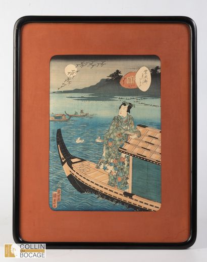 Utagawa KUNISADA (1786-1865) . Estampe N°...