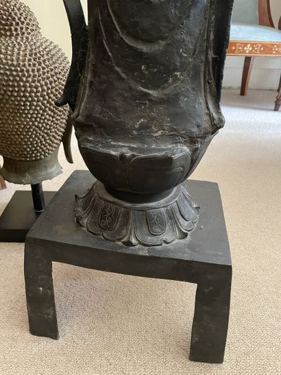 CHINA, early 20th century. Large sculpture...