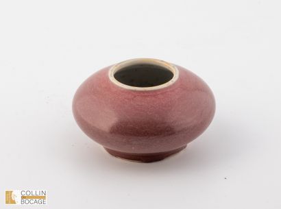 CHINE, XIXème siècle. Petit rince-pinceau...
