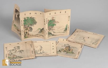JAPON, époque Meiji (1868-1912). Album de...