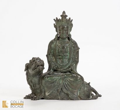 CHINA, Ming dynasty (1368 - 1644). Statuette...