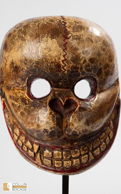 BHUTAN or TIBET. Two Citipati masks (in Tibetan:...