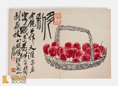 D’après Qi Bai shi (1854-1957). Impression...