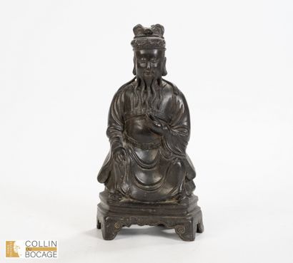 CHINA, Qing dynasty, 19th century. Statuette...