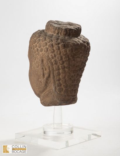 THAILAND, Lopburi, XIII-XIVth century. Buddha...