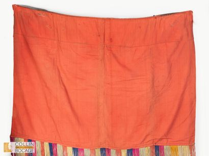 LADAKH, late 19th-early 20th century. Embroidered...