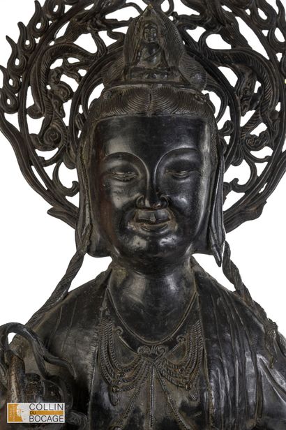 CHINA, early 20th century. Large sculpture...