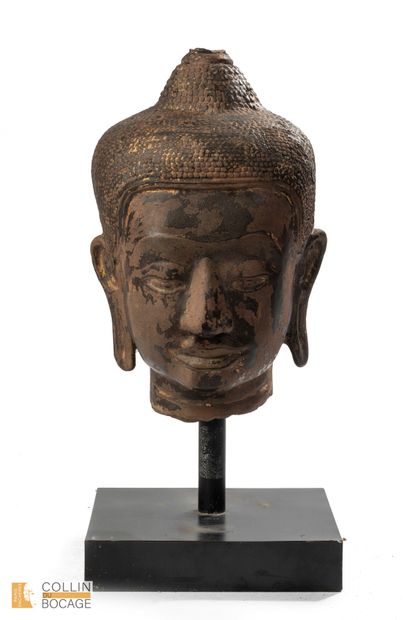 THAILAND, U Tong (12th-15th century). Buddha...