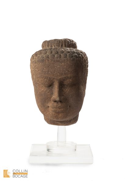 THAILAND, Lopburi, XIII-XIVth century. Buddha...