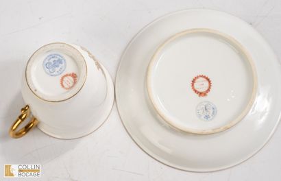 Tasse et sa sous-tasse du service des Bals...