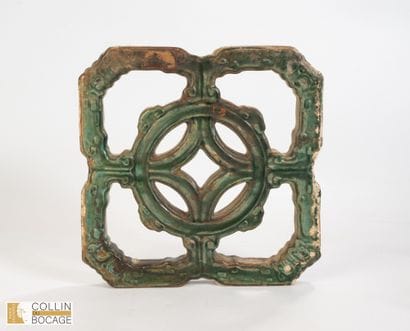 Ottoman Empire, 19th century
Oriental tile
Green...