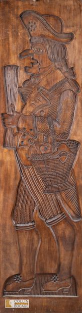Bas relief representant un personnage
art...