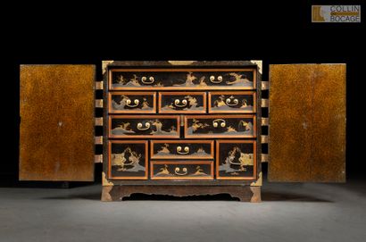JAPON, époque Edo, XVIIesiècle pour l’exportation
Deux...