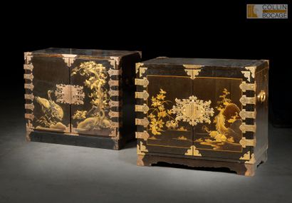 JAPON, époque Edo, XVIIesiècle pour l’exportation
Deux...