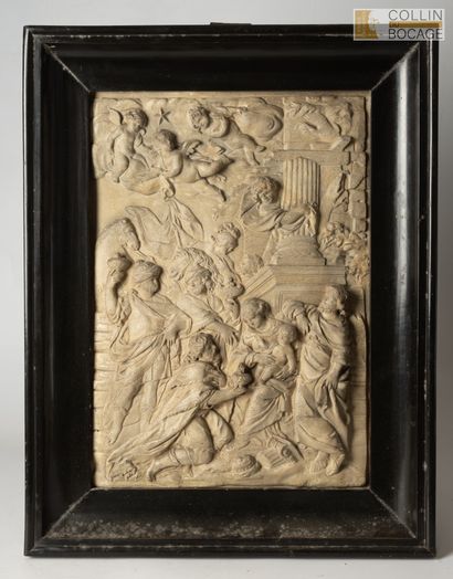 Guglielmo Della Porta (1516-1577) d’après
-L’adoration...