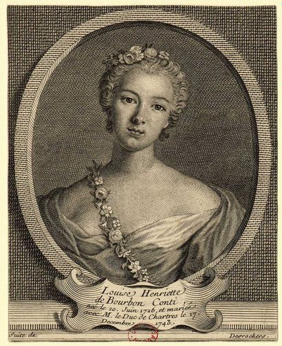 École française, c. 1757-1758.
Double portrait,...