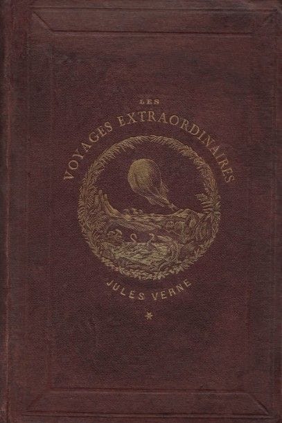 J. VERNE : « Cinq semaines en ballon - Voyage...