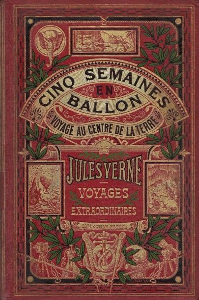 J. VERNE : « Cinq semaines en ballon Voyage...