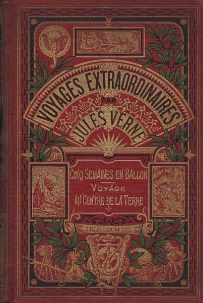 J. VERNE : « Cinq semaines en ballon Voyage...