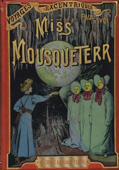 P. d’IVOI : « Miss Mousqueterr » cart. rouge...