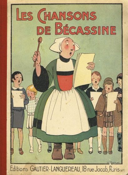 Bécassine, les chansons par MAGUE in 8° br....