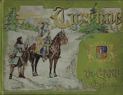 CAHU : Turenne in 8° cart. éd. vert ill....