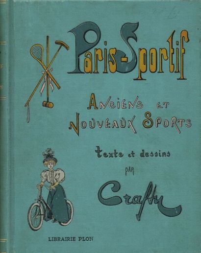 CRAFTY : Paris sportif in 8° cart. éd. bleu...