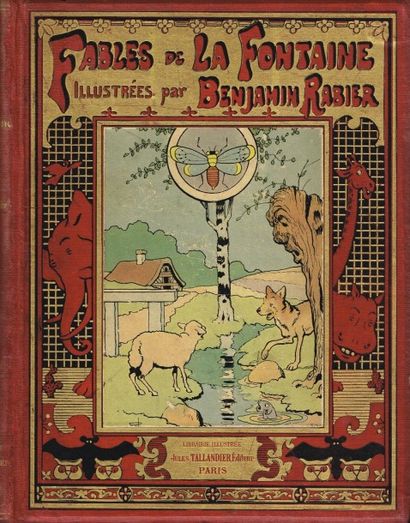 LA FONTAINE : fables ill. par B. RABIER in...